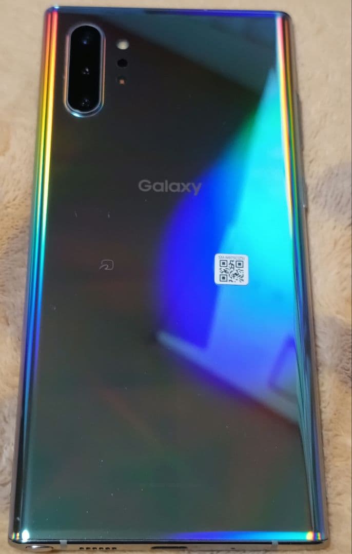 【再掲】Galaxy Note 10+ オーラグロー(楽天モバイル)
