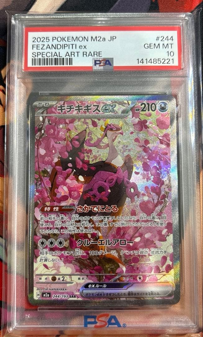 PSA10 ポケモンカード キチキギスex SAR
