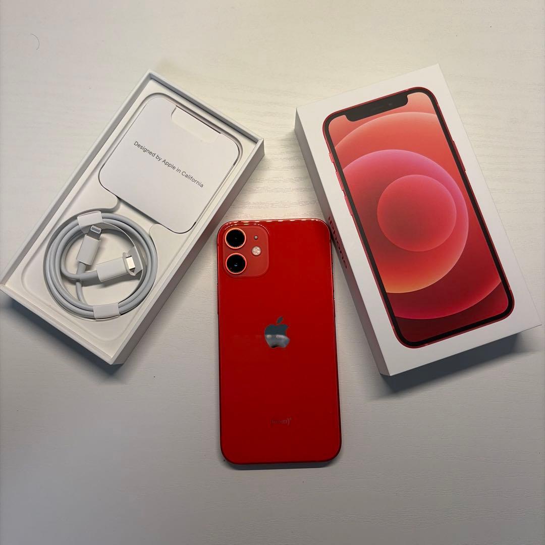 Apple iPhone 12 mini(PRODUCT(RED)) 本体