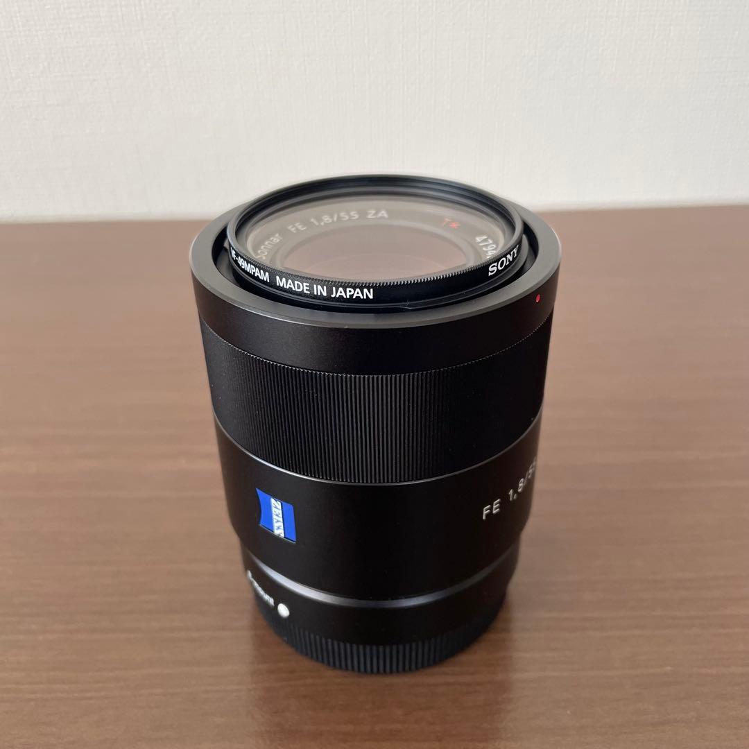 【美品】ソニー Sonnar T* FE 55mm F1.8 ZA