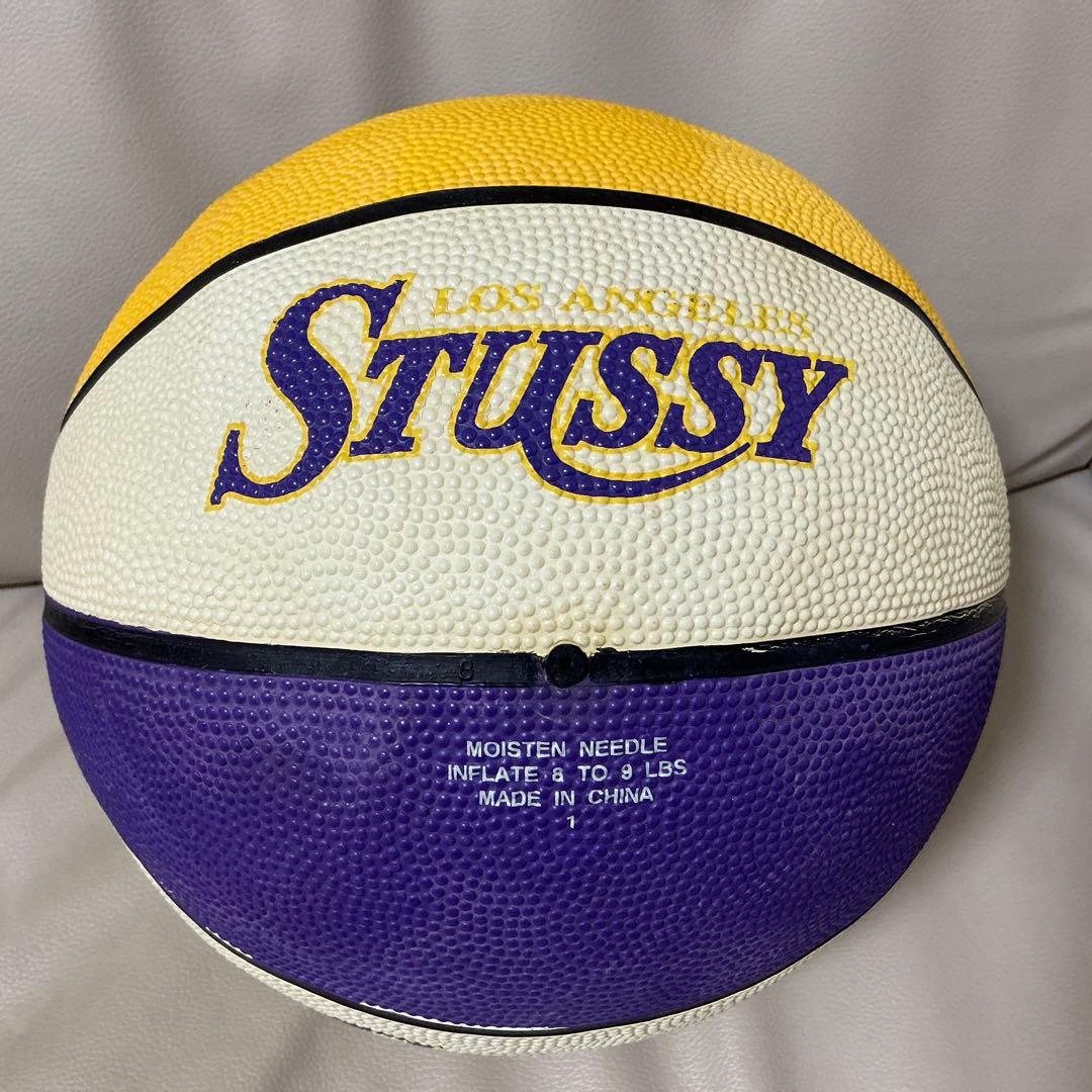 【未使用】STUSSY × レイカーズ バスケットボール　00s old