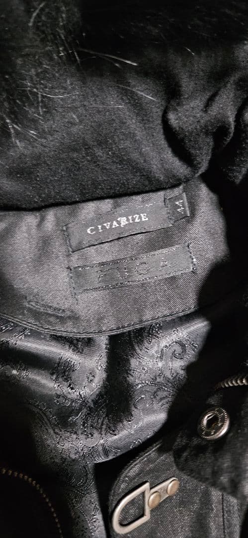 00s CIVARIZE × FUGA fur Fireman's coat