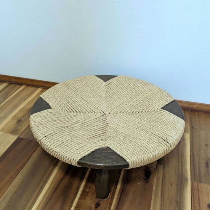 柏木工　座椅子　円形　座膳　THE ZEN