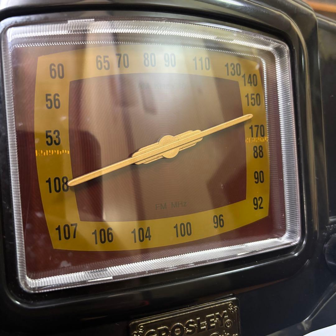 ラジオ受信確認済み Crosley クロスレイ CR4 ラジカセ ラジオ 限定品