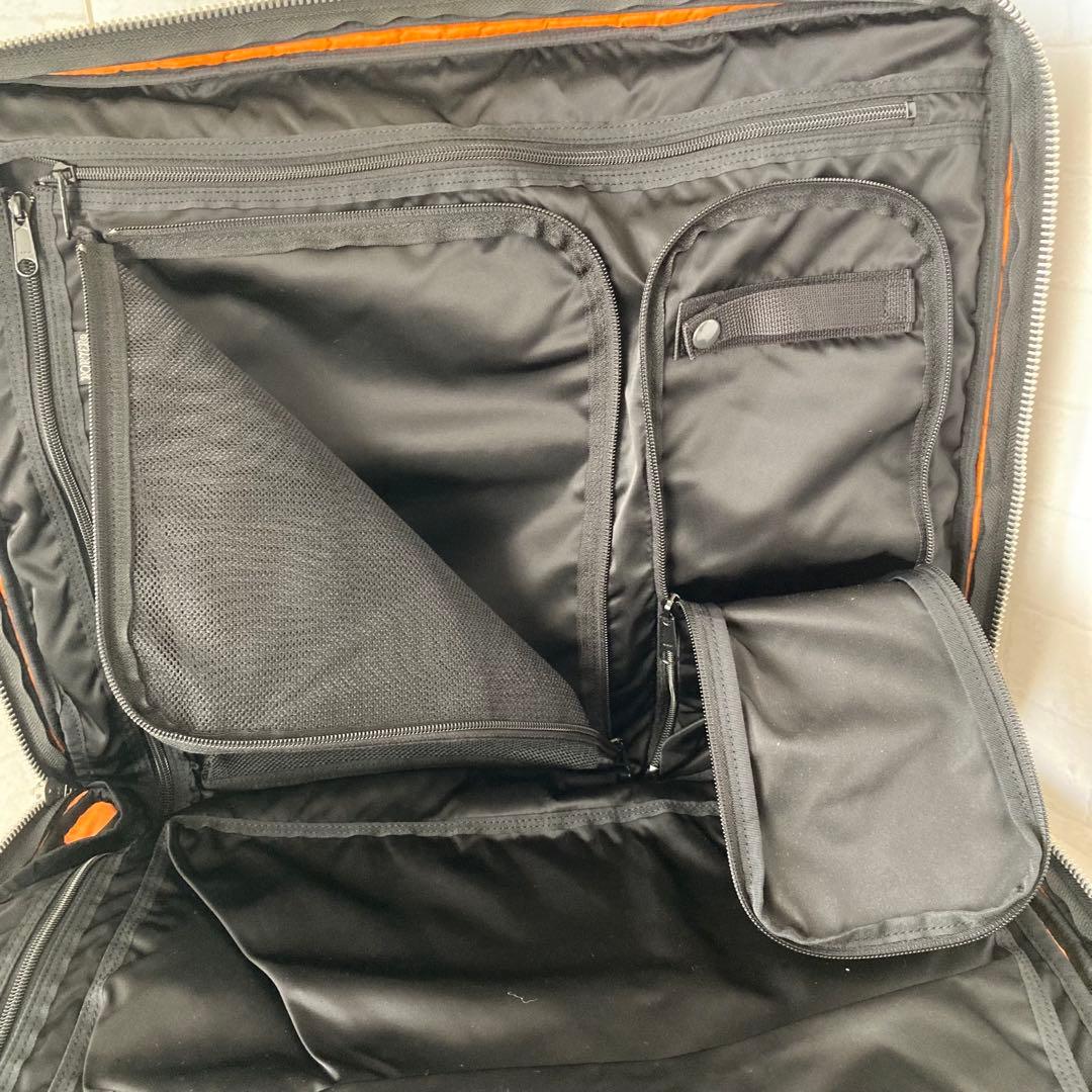 未使用級 完売品 ポーター タンカー 2way ガーメントバッグ ブラック