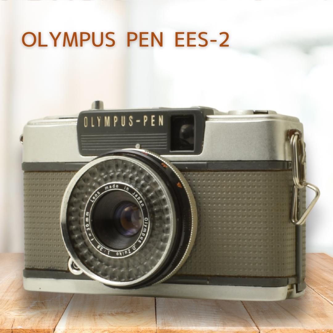OLYMPUS PEN EES-2 30mm F2.8 AE 赤ベロOK