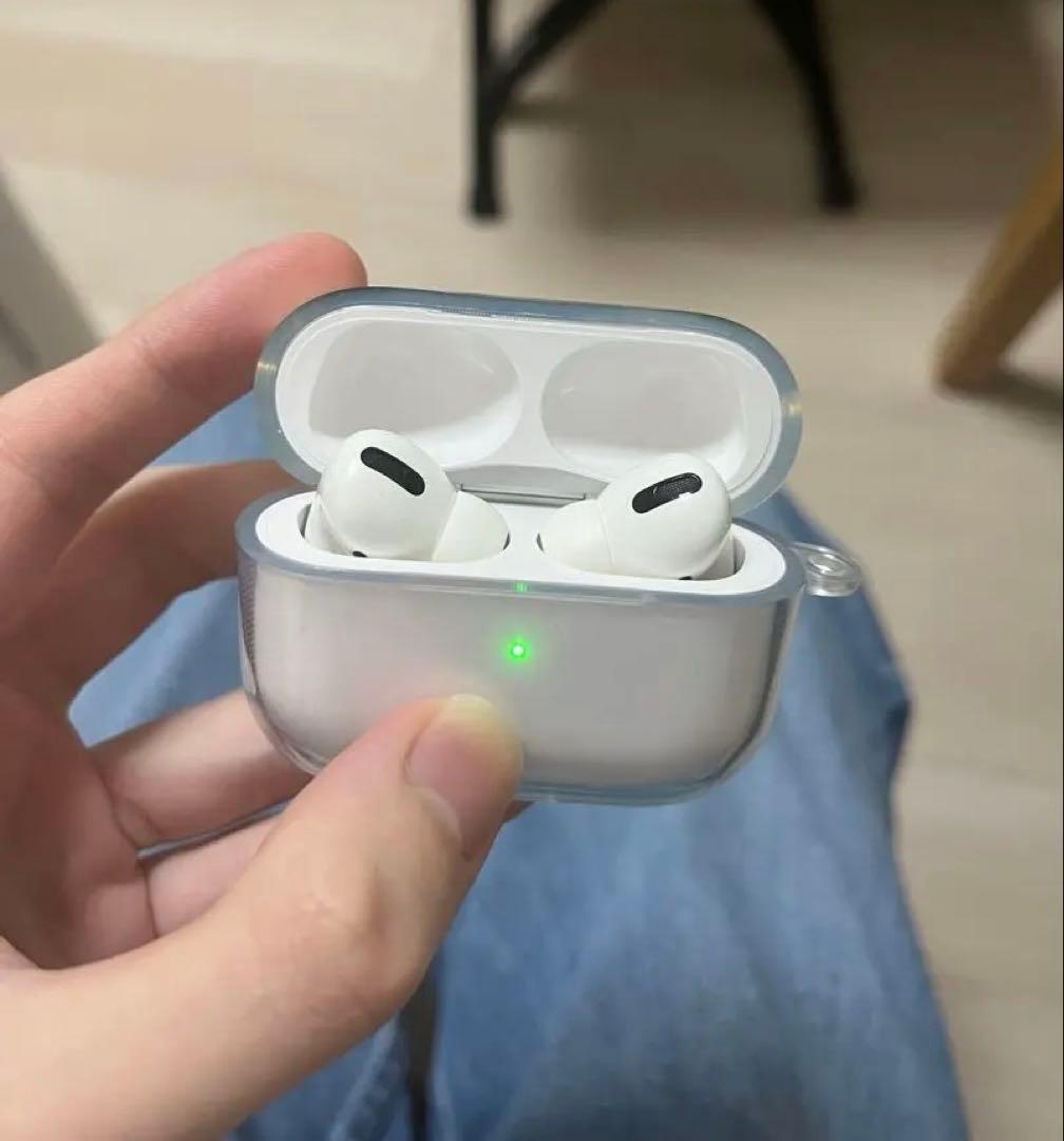 AirPods Pro 本体+充電ケース+クリアカバー