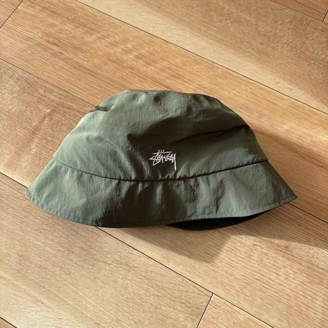 stussy hat シンソロ　オリーブ