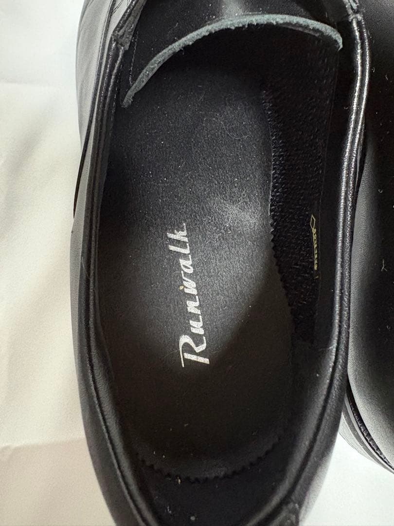 【美品】アシックス　ランウォーク　ビジネス　ストレートチップ　ゴアテックス　3E