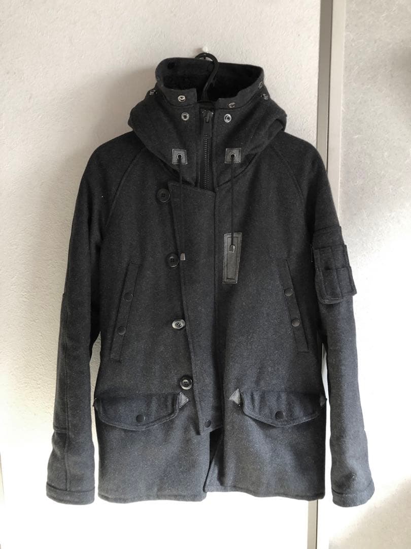 shade by shellac（シェラック）モッズコート グレー 46