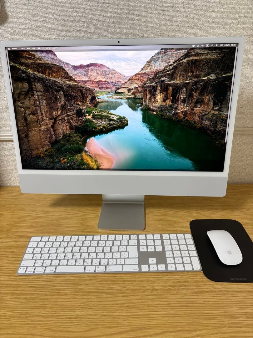 Apple iMac2023 24インチ　M3　16GB 512GB シルバー