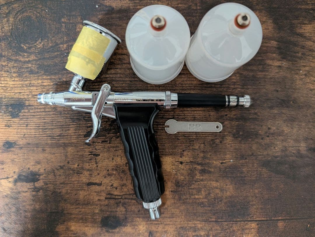 【オマケ付き】タミヤ HGトリガーエアーブラシワイド (Φ0.5)