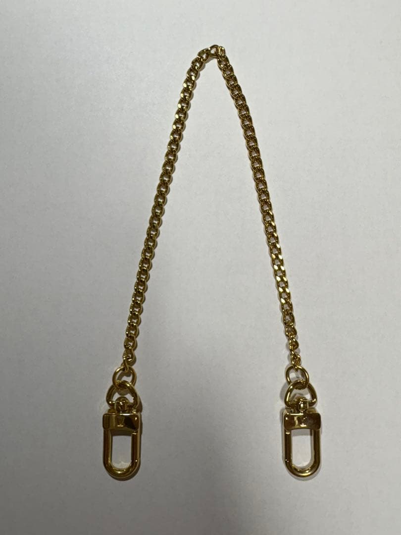 ルイヴィトン LOUIS VUITTON ウォレットチェーン 財布用 ゴールド