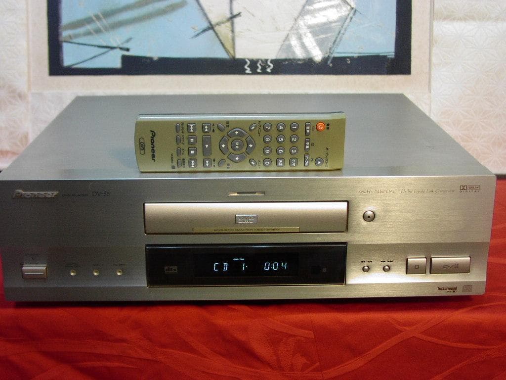 ★パイオニア DVDビデオ/CDプレーヤー「DV-S5」動作良好。