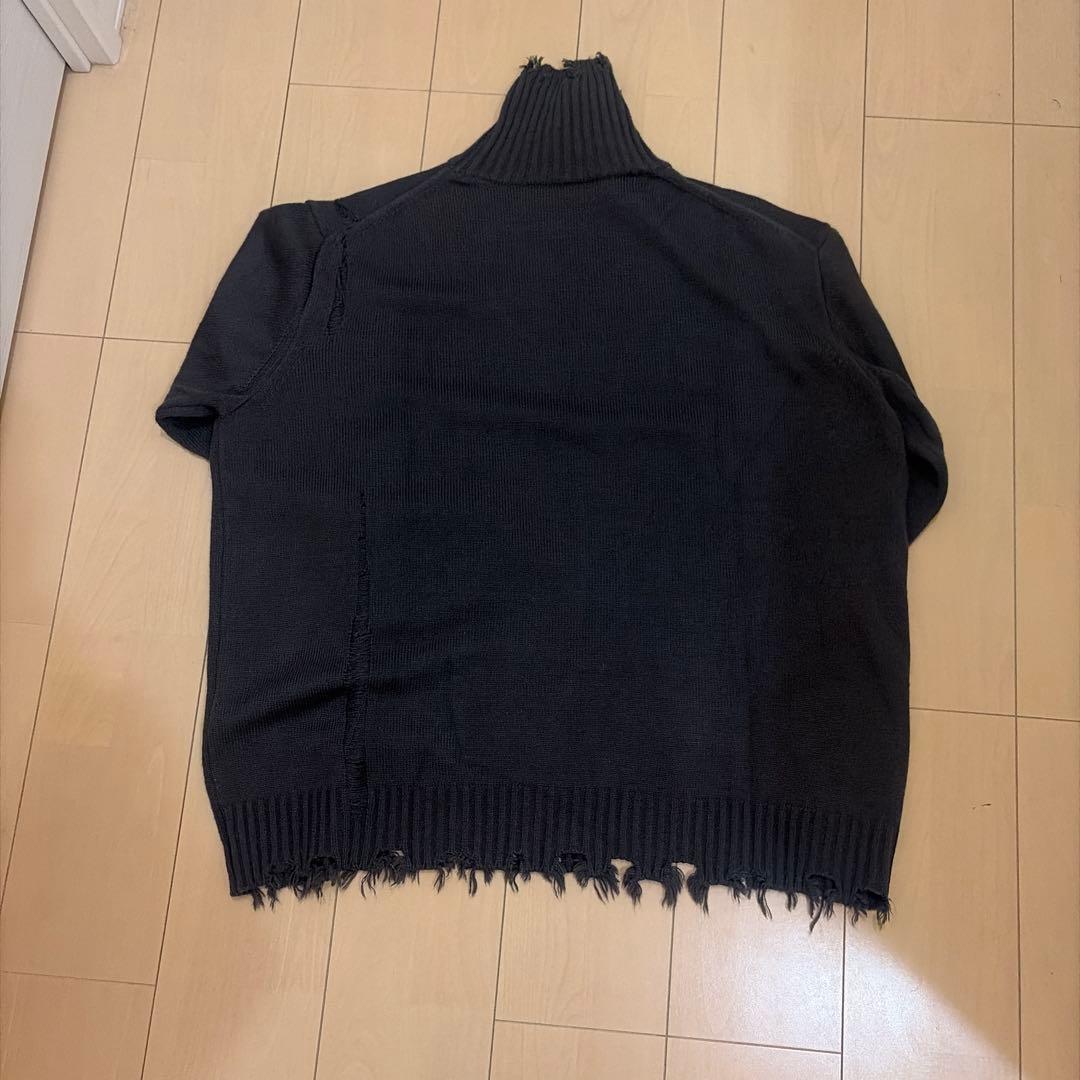 S'YTE Yohji Yamamoto ダメージニットセーター ブラウン