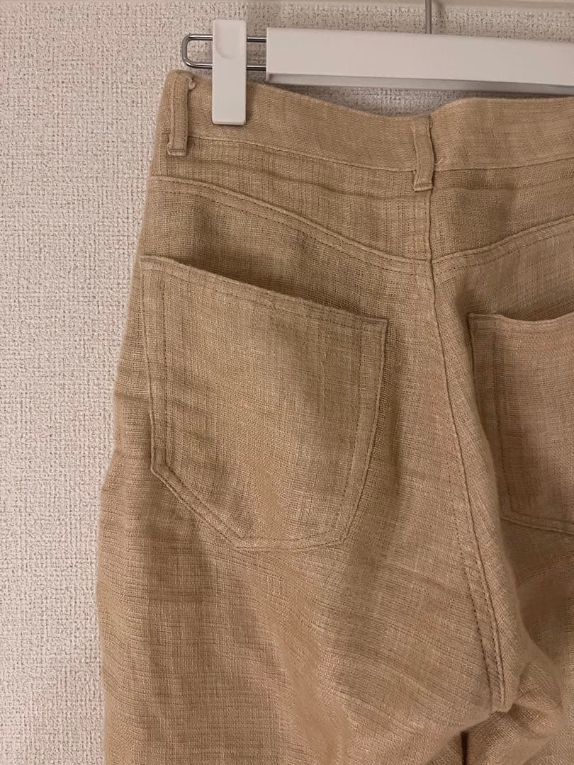 【希少‼️】AURALEE ベージュ カジュアルパンツ
