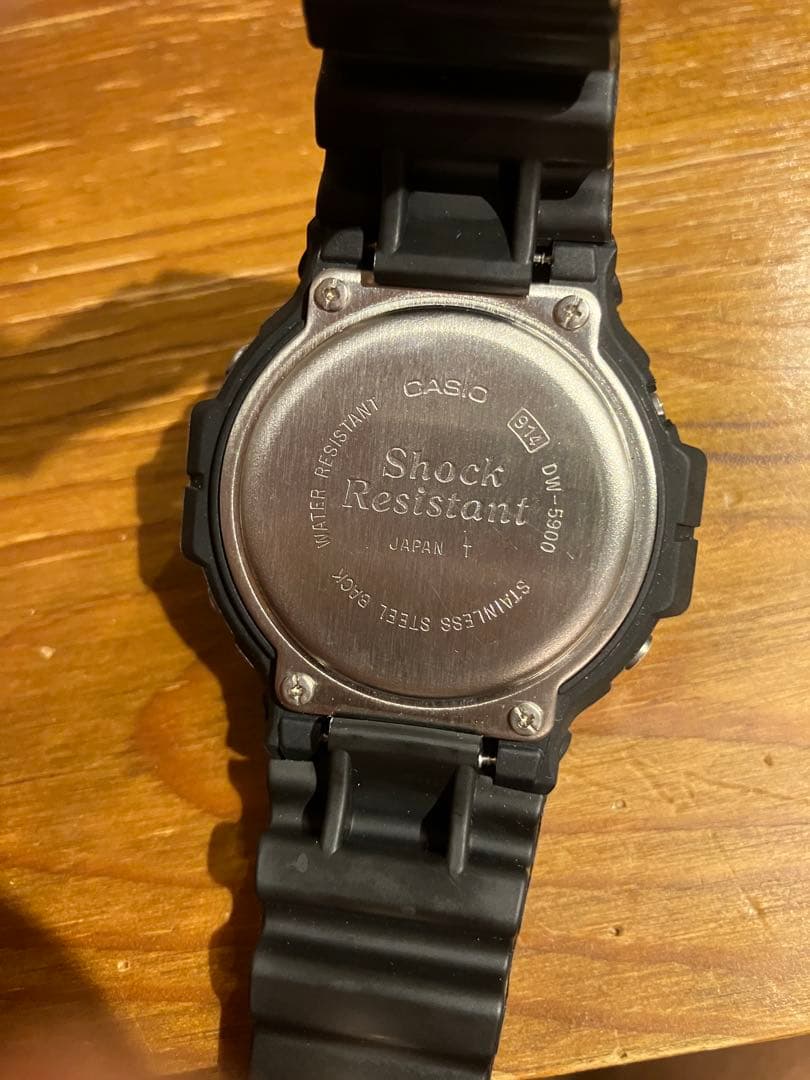 【超希少】CASIO G-SHOCK デジタル腕時計 DW-5900 初期型