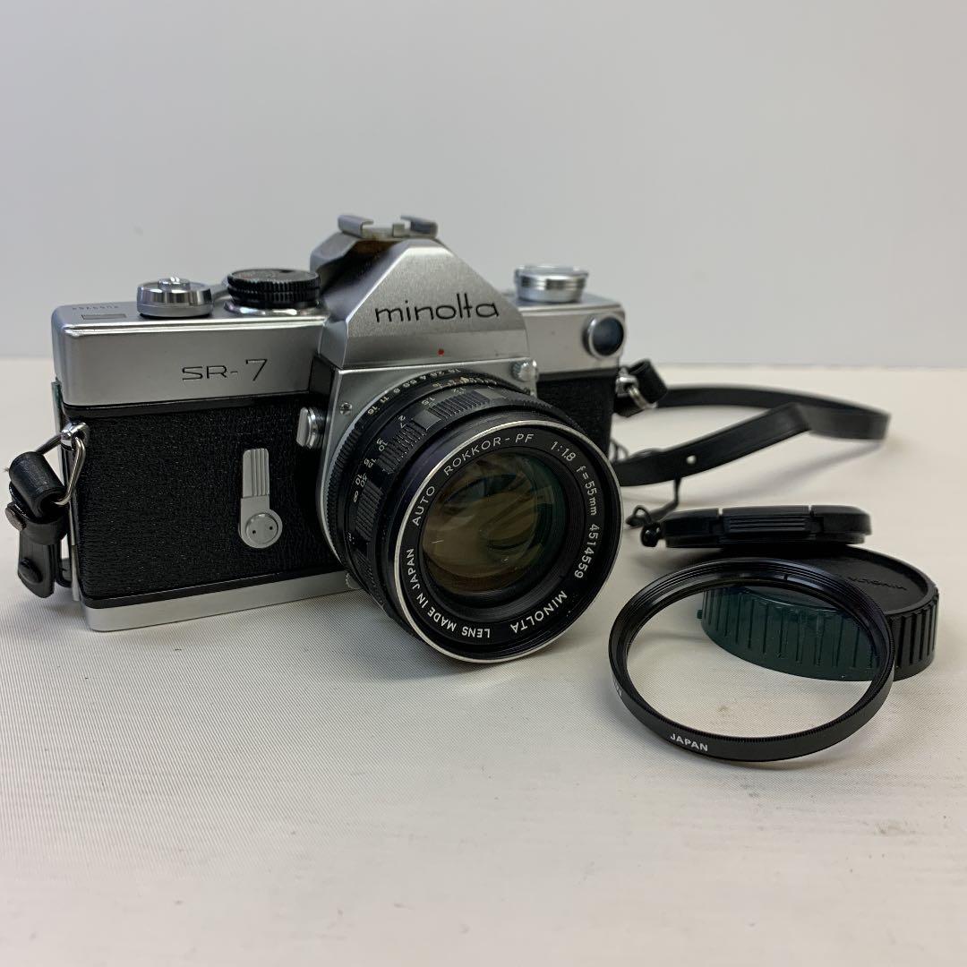 美品　MINOLTA SR-7 オールドフィルムカメラ　ビンテージ品