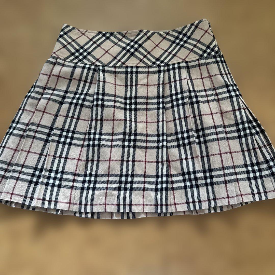Burberry バーバリー　ミニスカート　チェックスカート