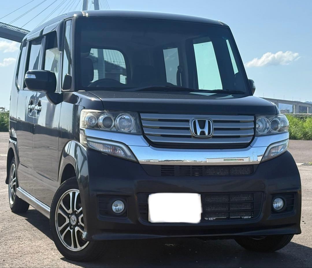 N-BOXカスタム[GLパッケ/車検2年付/メンテナンスノート/取扱説明書 ]