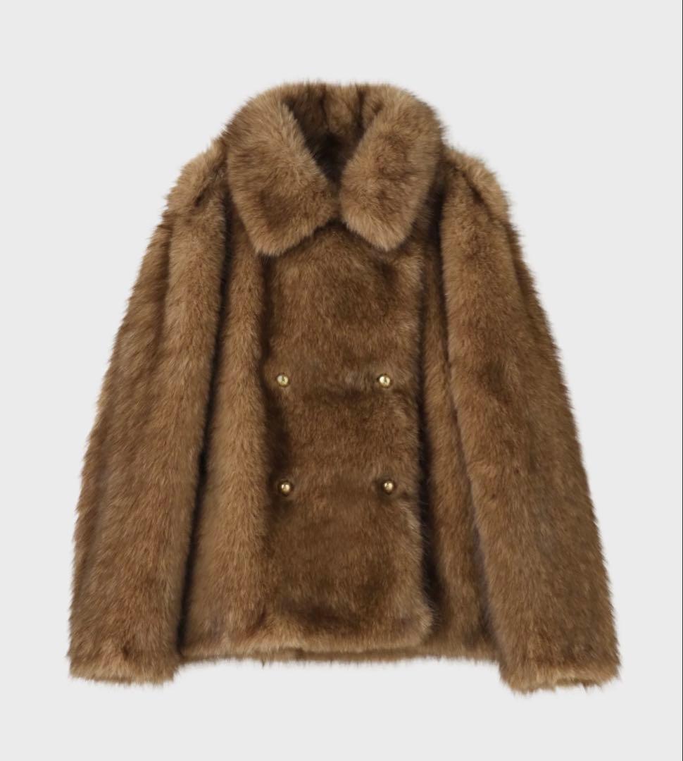 ジャケット・アウター THETOE the toe Zeil Fur Coat