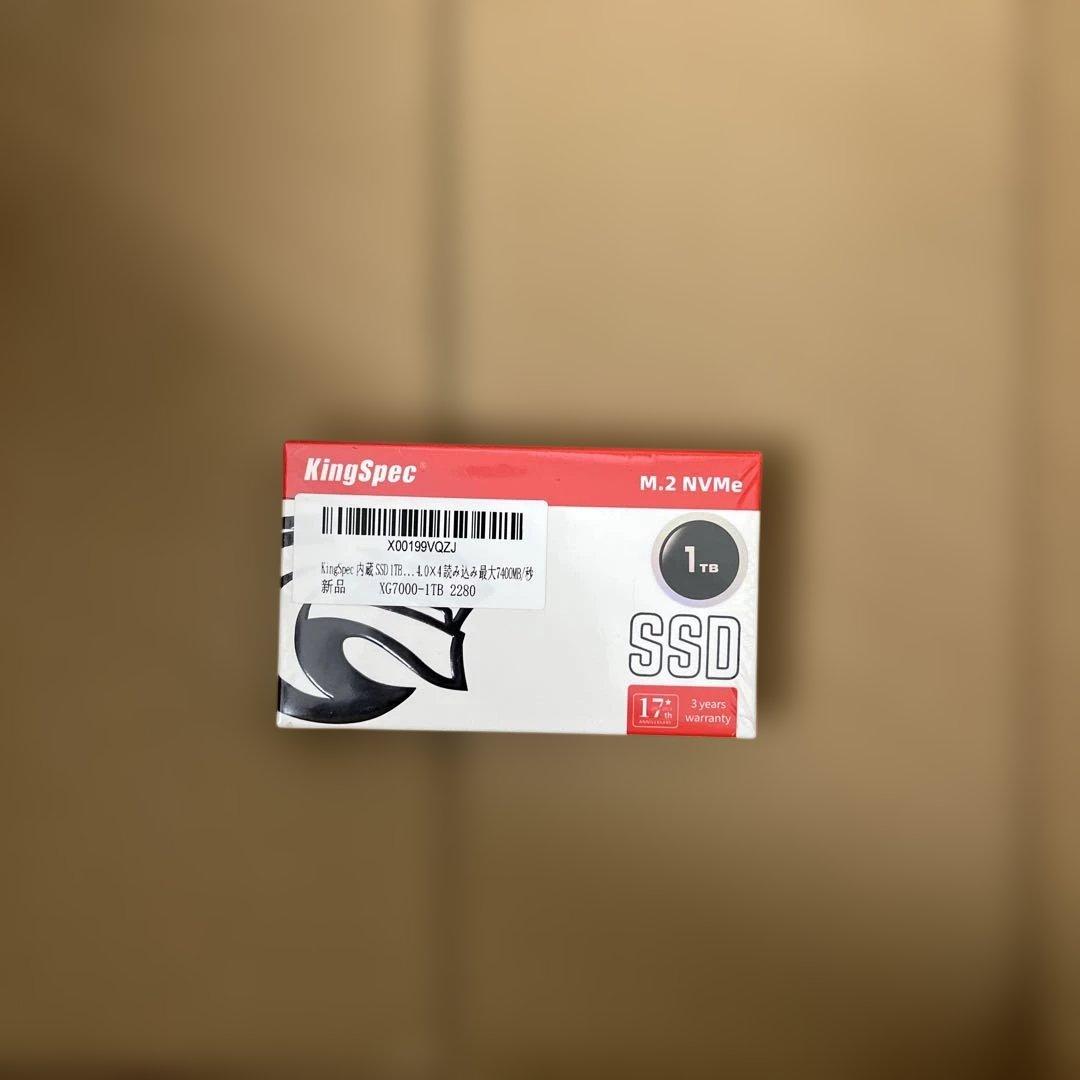 276 KingSpec XG7000 1TB SSD 未開封
