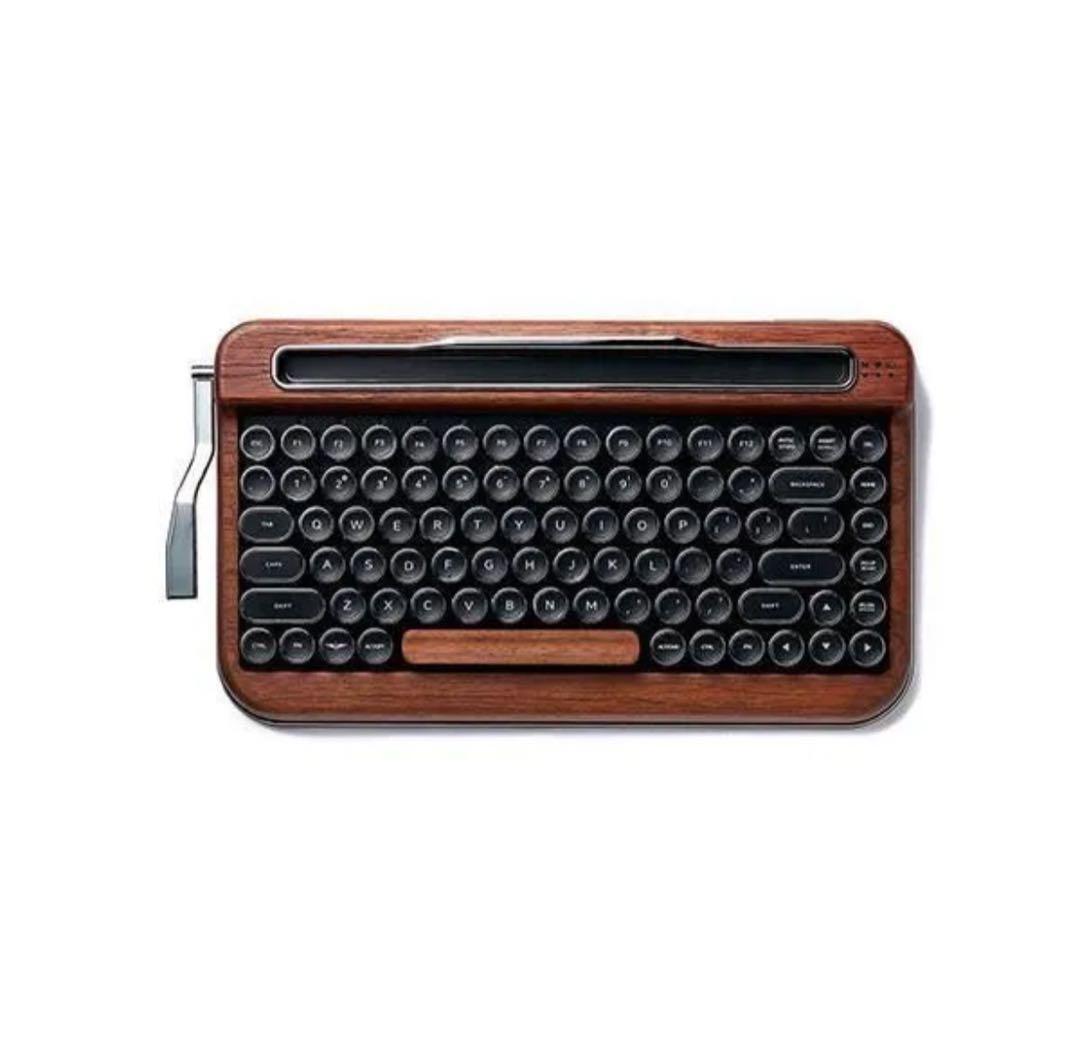 新品 タイプライター風キーボードPENNA Special Wood