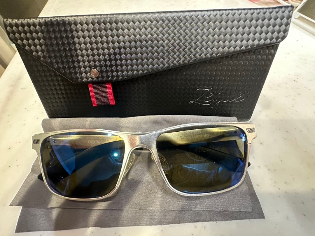 有*范様 偏光グラス Zeque(ゼクー) DECK シルバー