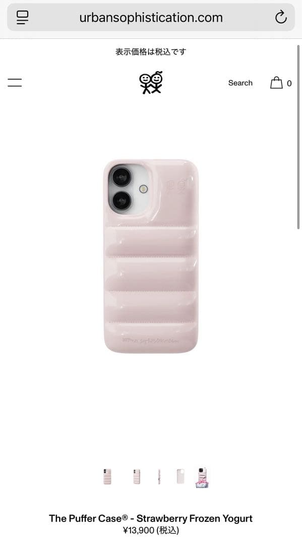 iPhoneアクセサリー The Puffer Case -iPhone 16