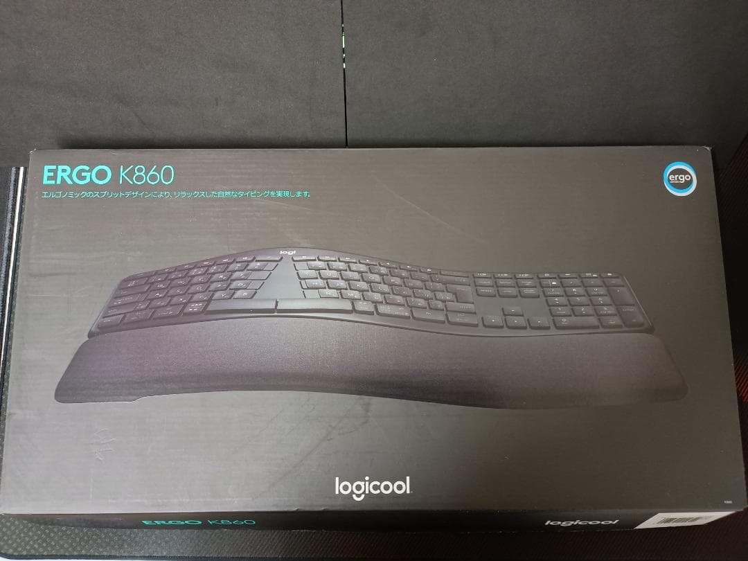 Logicool K860 エルゴノミクス Unifying付 元箱あり