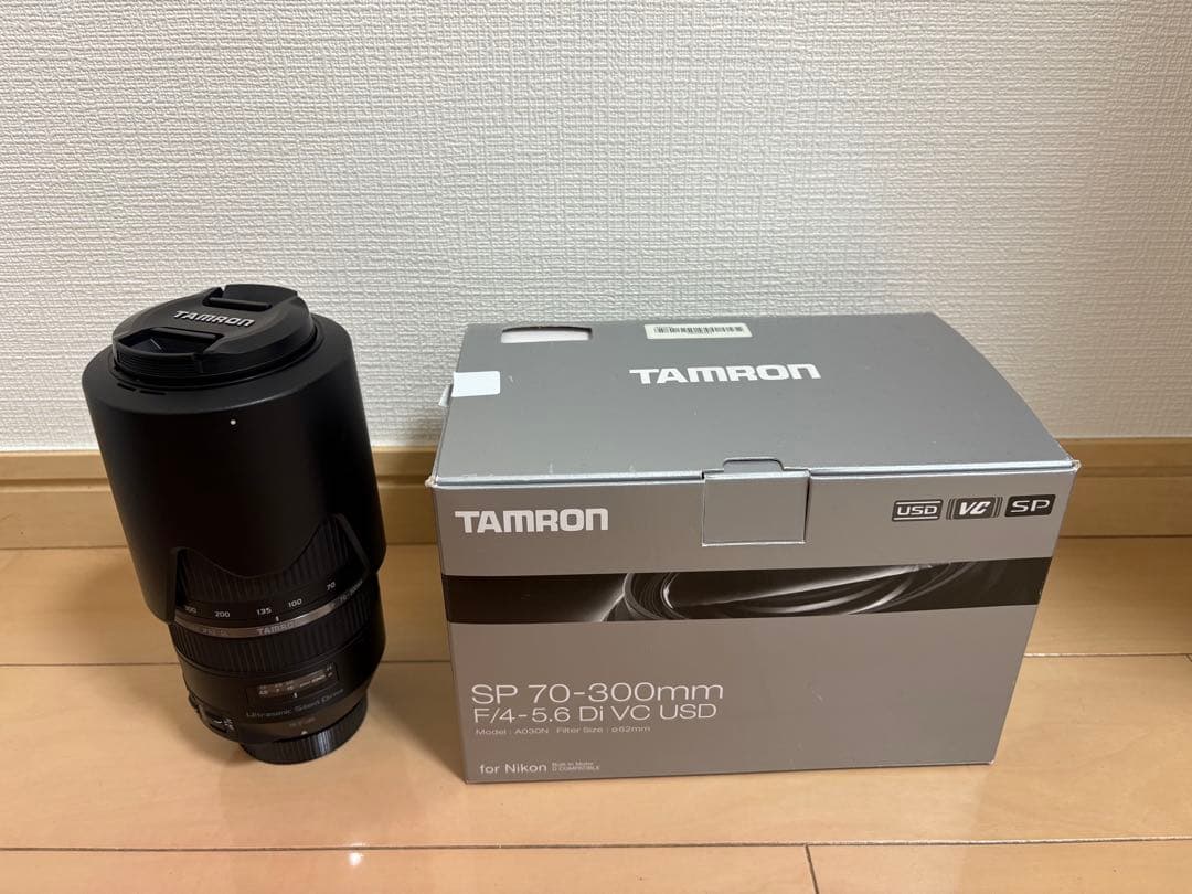 レンズ(ズーム) TAMRON SP 70-300mm F4-5.6 Di VC USD A030