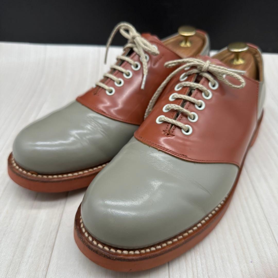 【REGAL】 リーガル サドルシューズ 25.5 レザー 革靴 ブラウン