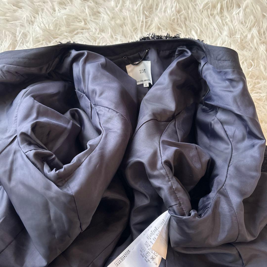 極美品♡美人系♡23区 ツイードジャケット セットアップ4L 卒業式 セレモニー