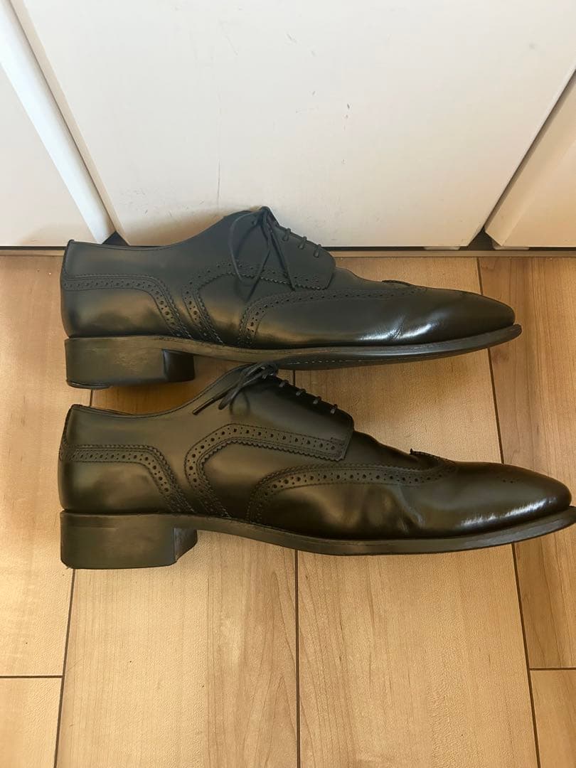 【美品】REGAL リーガル ウイングチップ メダリオン 25cm