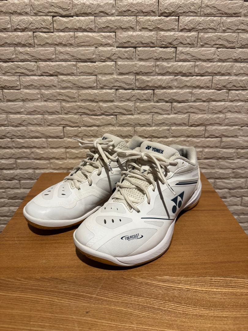 YONEX 65Z メン　バドミントンシューズ ホワイト 23.5