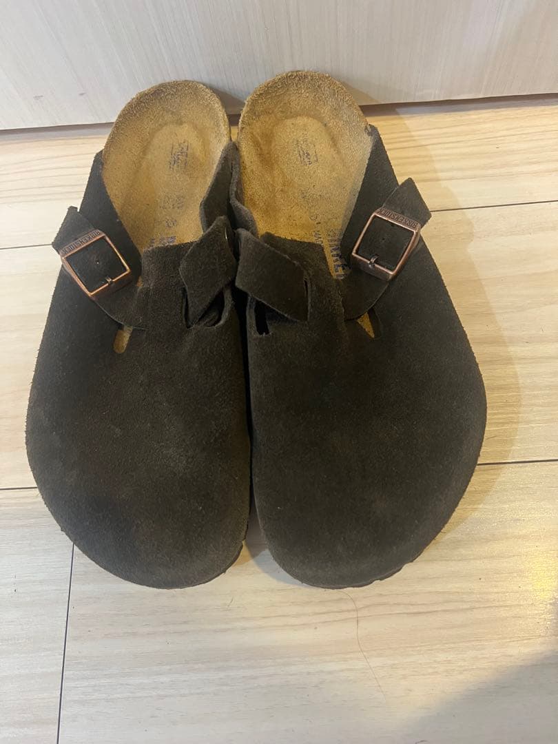 Birkenstock ダークブラウン クロッグサンダル 26cm