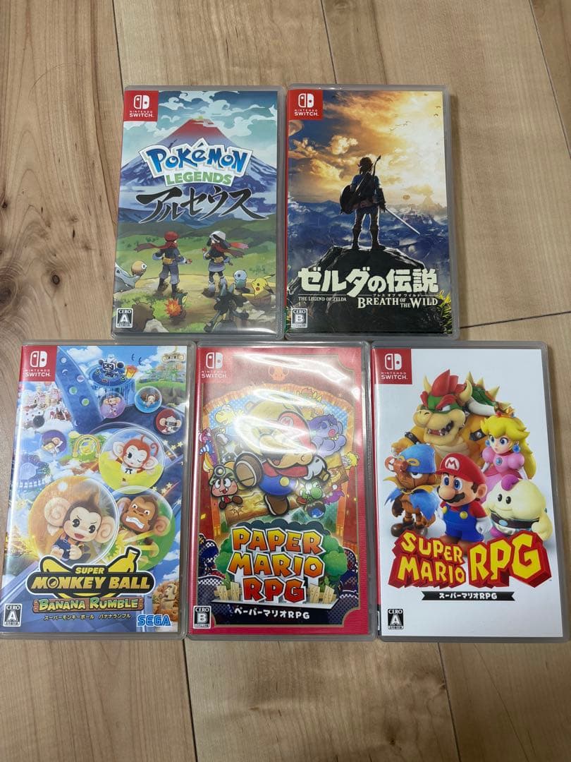 Nintendo Switch セット まとめ売り マリオ　ゼルダ　ポケモン