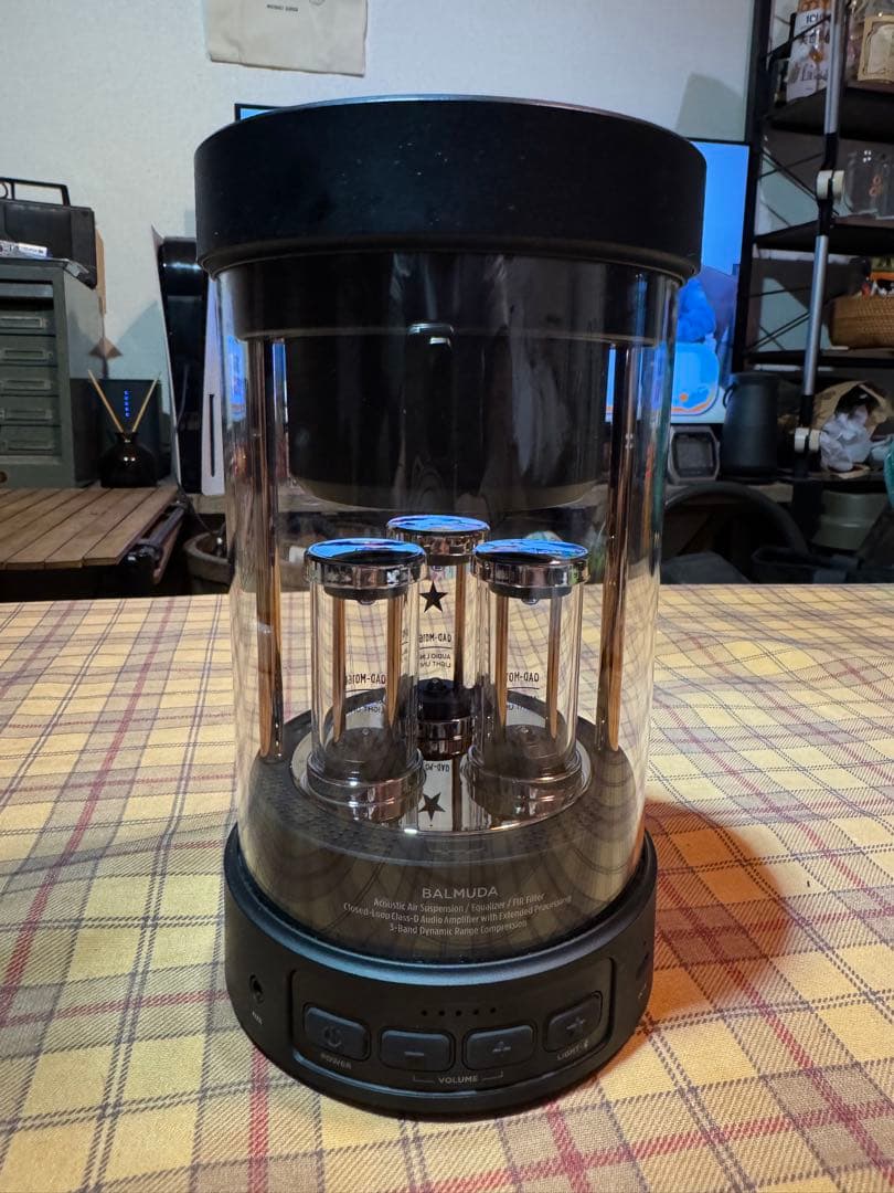 BALMUDA Bluetoothスピーカー M01A-BK バルミューダ