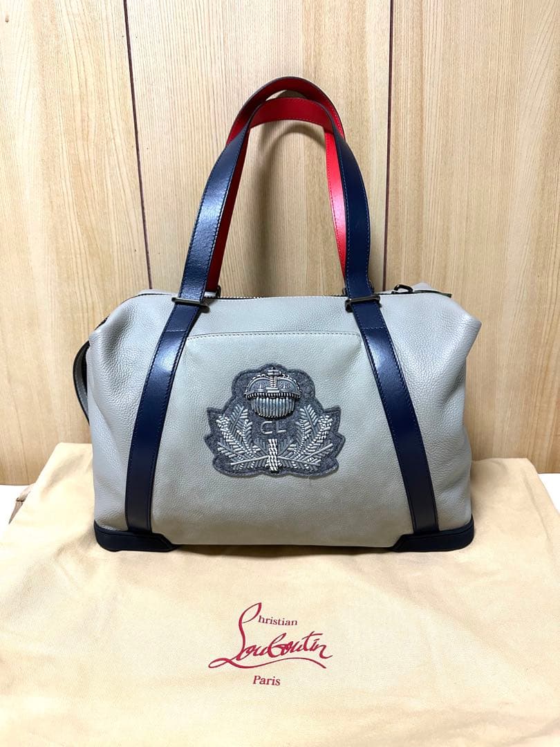 【美品】クリスチャンルブタン　ボストンバッグ