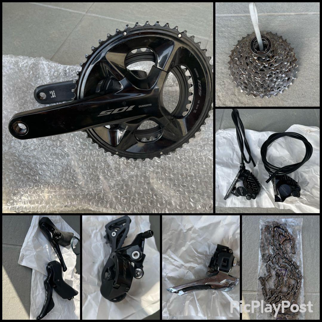 Shimano 105 12速 コンポーネントセット 機械式　R7100
