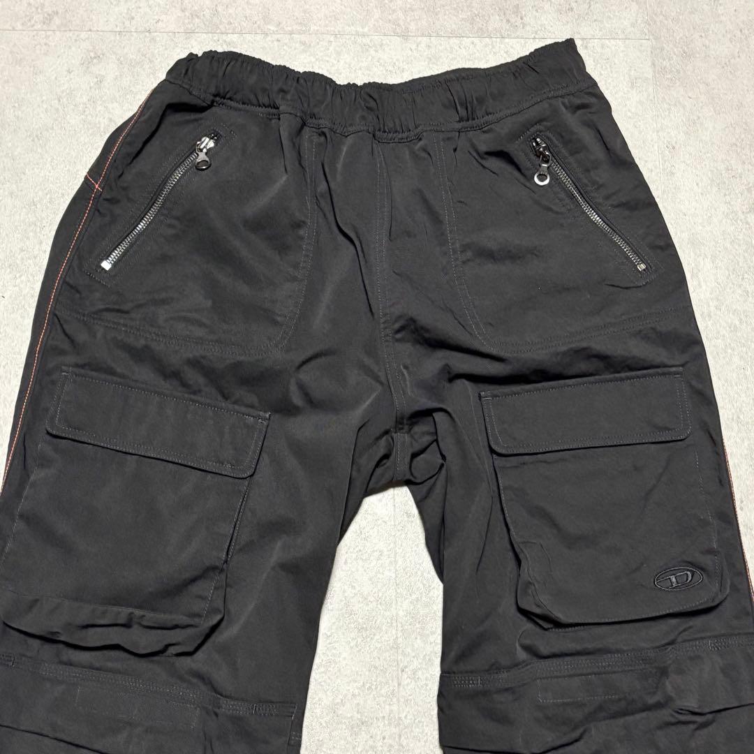 【美品】DIESEL ディーゼル　P-Mirt カーゴパンツ　 Lサイズ　黒