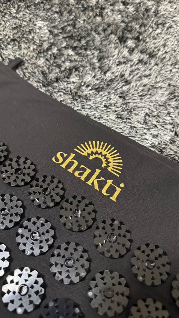 【美品】shakti シャクティマット ブラック オリジナル level2