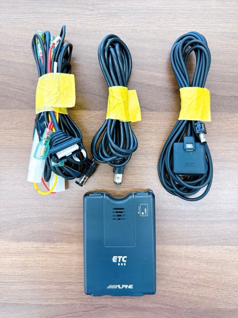 ALPINEアルパインHCE-B063ナビ連動ETC車載器