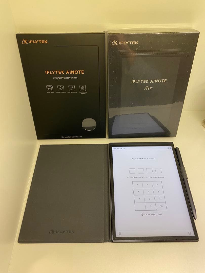 iFLYTEK AINOTE Air2 ネイビー 専用カバー付き
