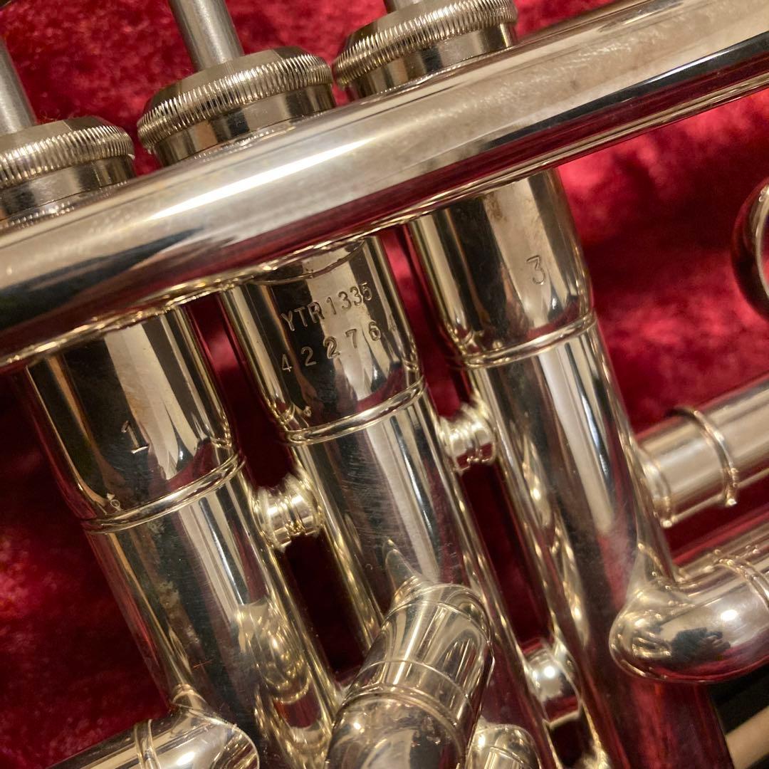 YAMAHA YTR1335 ヤマハ トランペット ハードケース付き シルバー