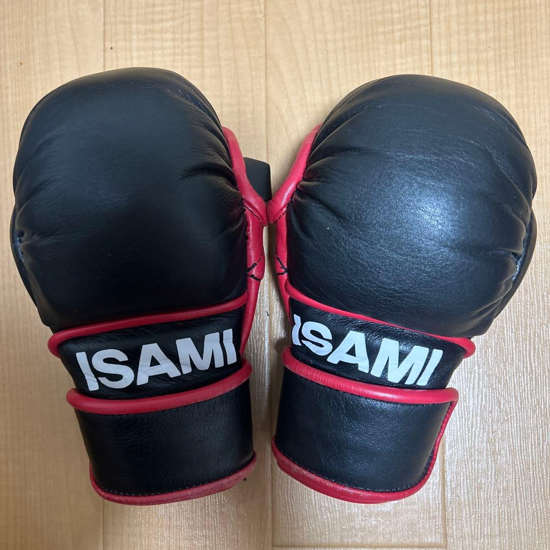 isami mma ボクシング オープンフィンガー パウンドグローブ フリー