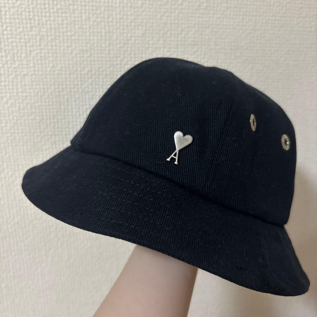 amiparis バケットハット ブラック　001 サイズ1