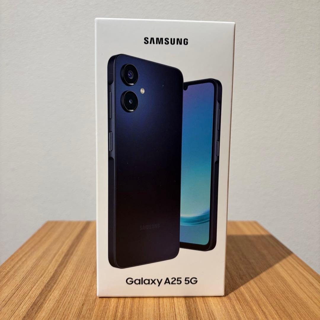 【新品未開封】SIMフリー Samsung Galaxy A25 5G ブラック