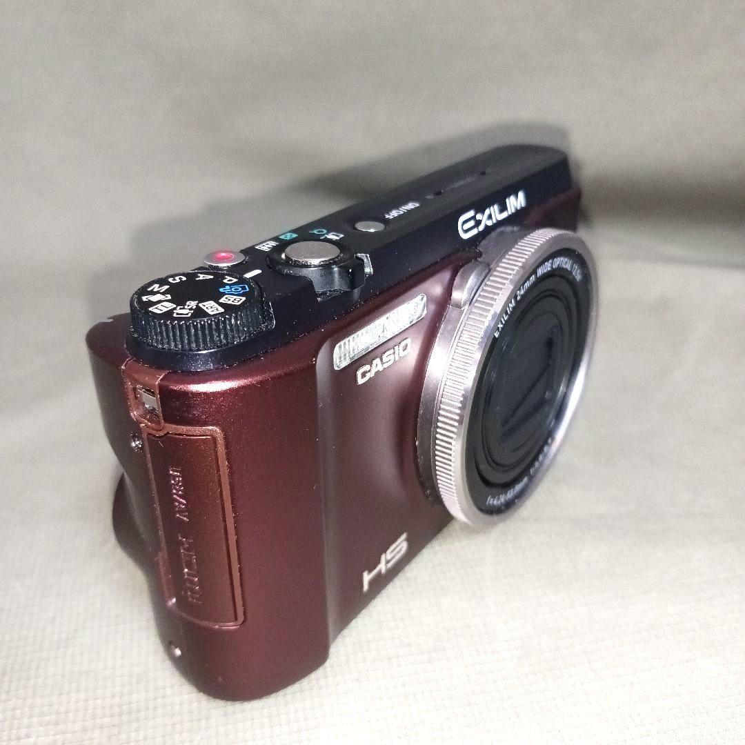 【美品】CASIO カシオ EX-ZR1300 ブラウン デジカメ EXILIM