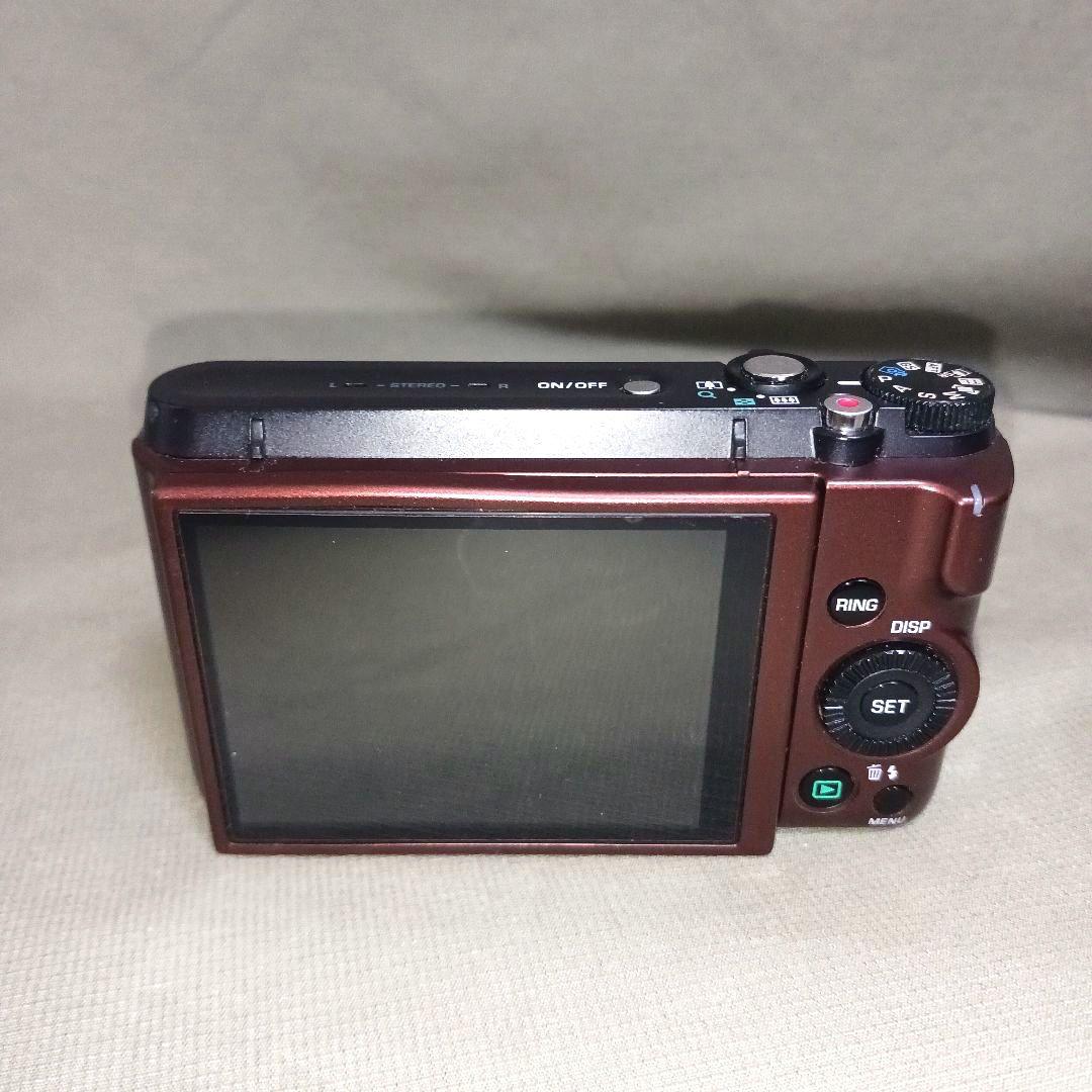 【美品】CASIO カシオ EX-ZR1300 ブラウン デジカメ EXILIM